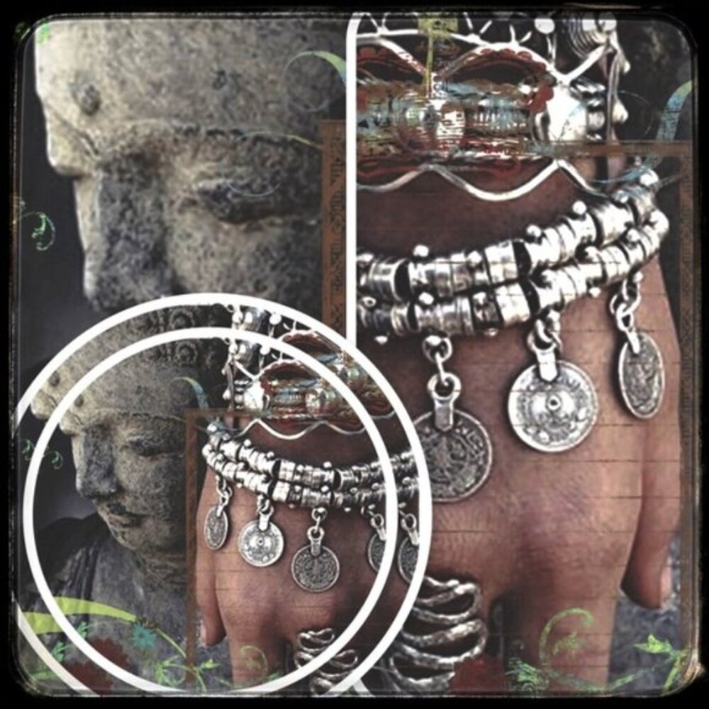 ☆✼★tribal bangle anklet ♡   ♡♡